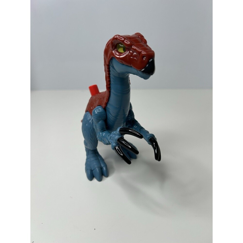 Jurassic Park World Dominion Imaginext Thrashing Dinosaur Figurine Blue